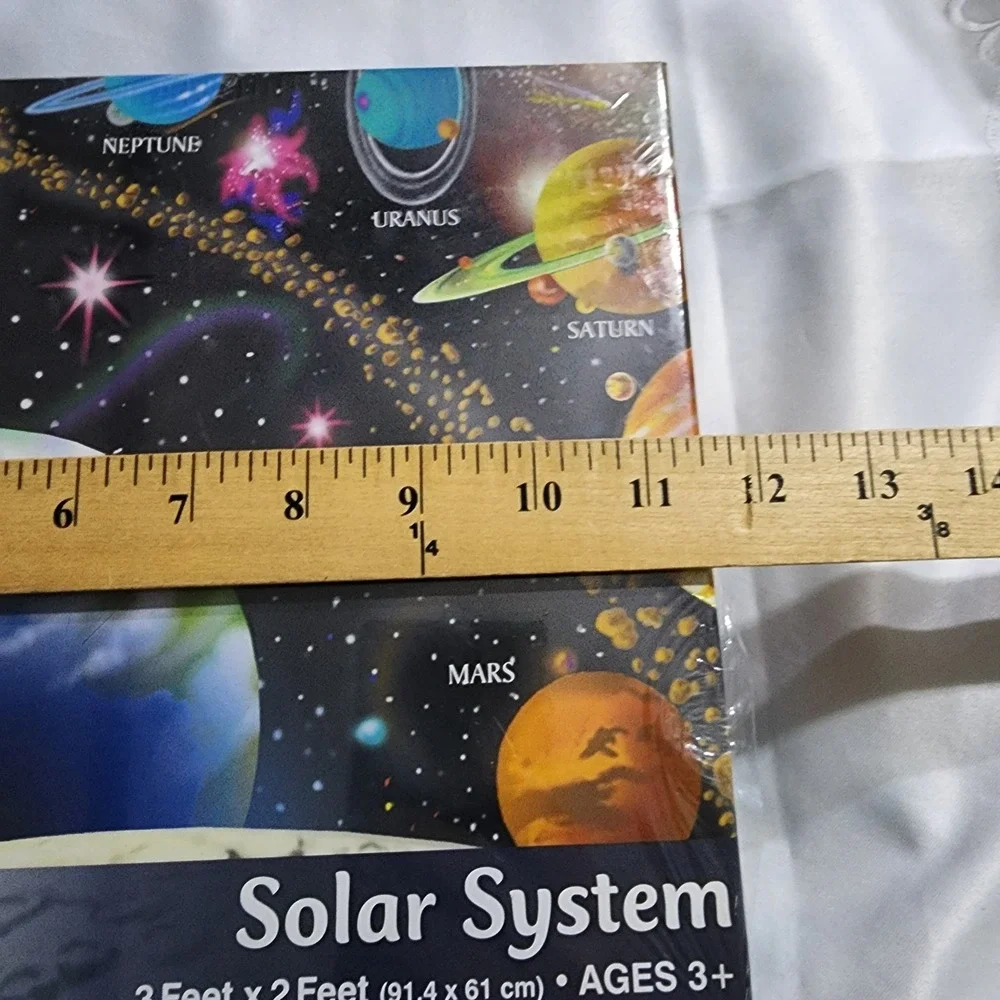 Melissa & Doug Solar System 48 Piece Floor Puzzle Space Planets 0413 NEW sealed